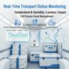 Calibrated High Accuracy Digital Thermometer Hygrometer for IP66 ABS Data Logger for Laboratory Fridge