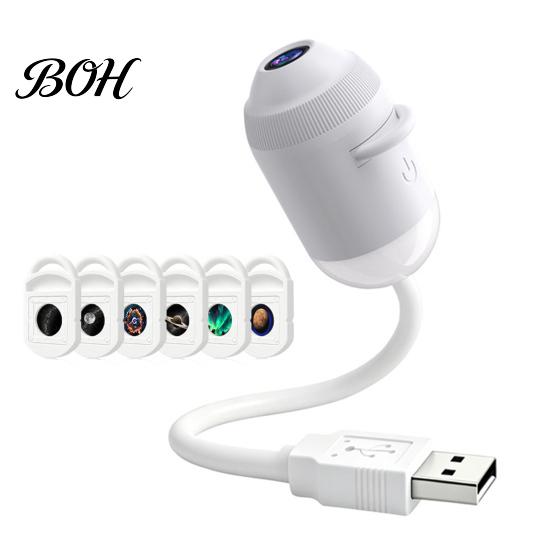 Проектор Исцеляющий Свет USB-Лампа, Звездное Небо Ночью с Четким Изображением И Регулируемым Сенсорным Управлением Яркостью, 2-в-1 Звезда для Дома Путешествий Двухв-одном