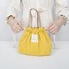Food Storage Bags Dinner Container Canvas Small Handbag Lunch Box Drawstring Picnic Tote Lunch Bag