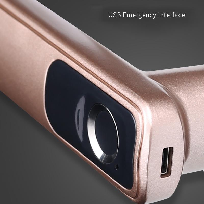 Двухрежимный USB перезаряжаемый замок для двери с отпечатком пальца, безопасность, биометрическая ручка, электронный умный замок для квартиры НОВЫЙ