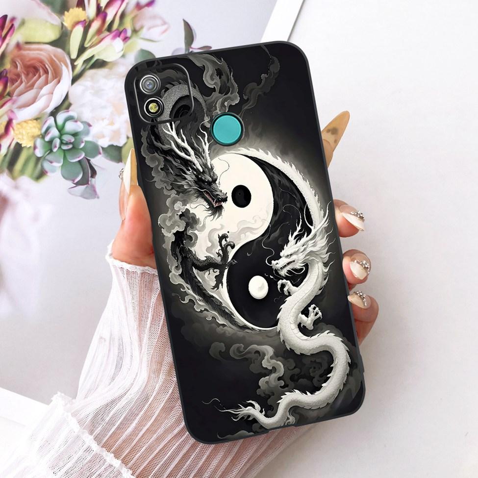 Phone Case For Tecno Pop 4 Cover Silicone Cute Cat Fashion Funny Painted Casing For Techno Pop 4 BC2c BC1s