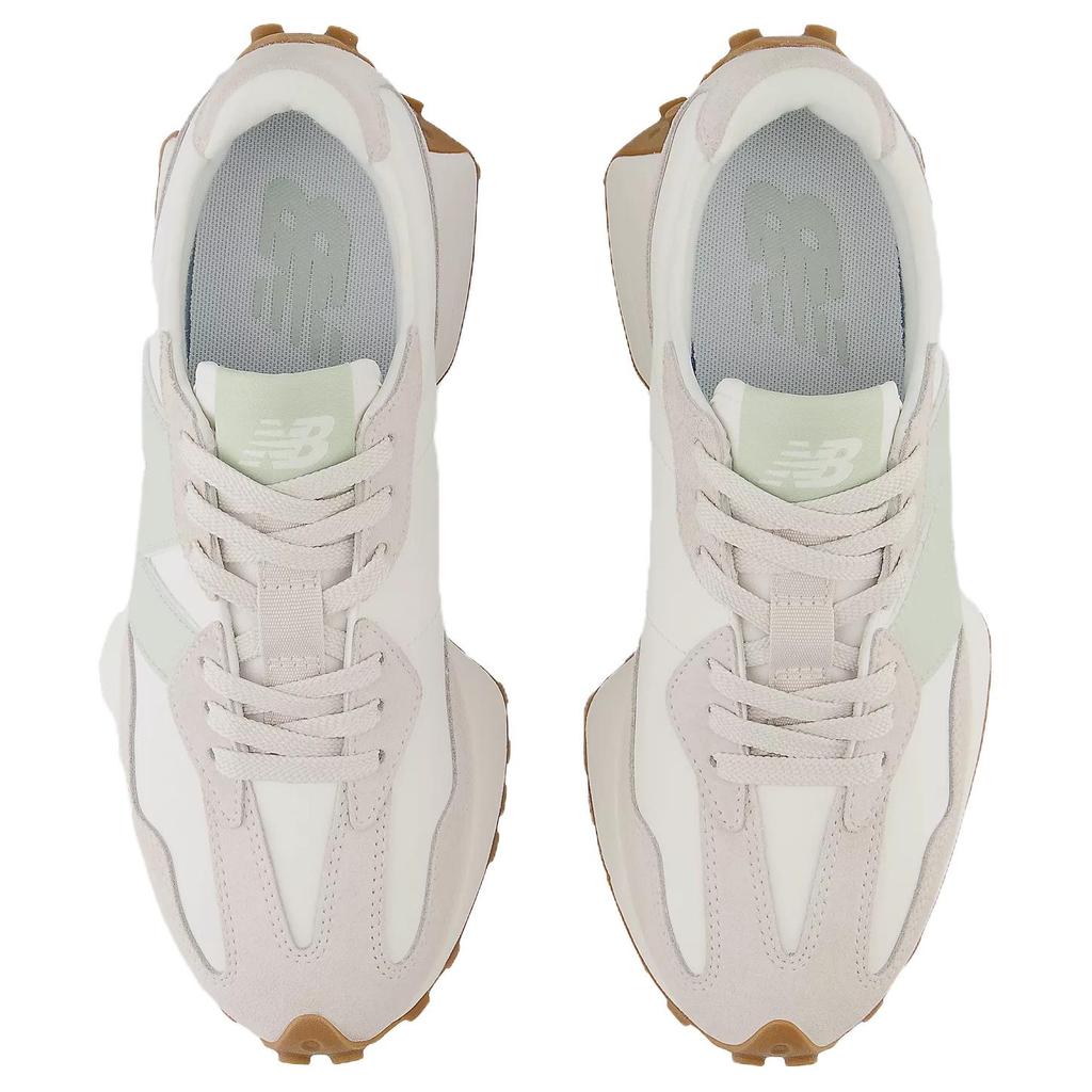 New Balance 327 Moonbeam Silver Moss Женские кроссовки Кремовые WS327OU
