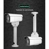 I Type Aluminum Alloy Long Arm Extended Thickened Security CCTV Camera Ceiling Mount Bracket Vertical Standing Camera Support
