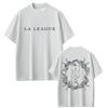 Spring and Summer New Menswomens Hip Hop Element Pattern Printed Cotton Fashionable Casual Short Sleeved Round Neck Tshirt