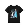 Childrens/Kids Bright Like Elsa 4th Birthday T-Shirt