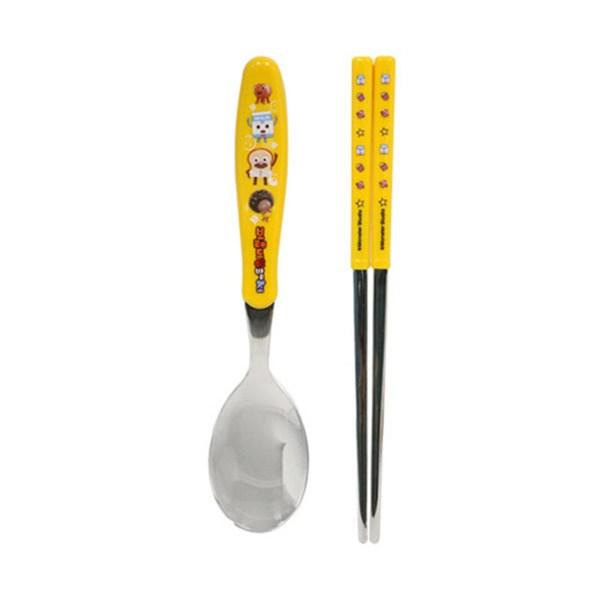 Bread Barbershop Children’s Basic Spoon Set YP1120, Yellow, 1 Set