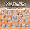 Path Gaming 20-Piece Unpainted Miniature Set – 28mm Fantasy Heroes, Monsters, and NPCs for Dungeons & Dragons & Pathfinder