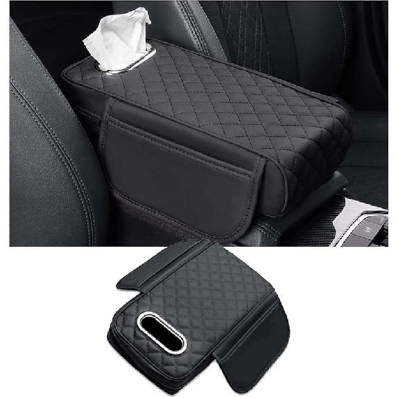 Подлокотник из пеноматериала с эффектом памяти для Volkswagen VW Taigo Touran Tiguan CC Beetle Passat Jetta B6 B7 B8, чехлы на центральную консоль с отделением для салфеток и