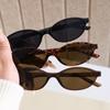 New Women'S Small Frame Oval Sunglasses Summer Sunshade And Sun Protection Casual Glasses Retro Men Designer Eyeglasses