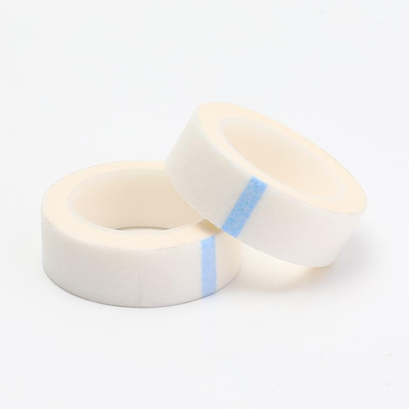 1 шт/3 шт/5 шт дышащая медицинская бумажная лента для наращивания ресниц патч для ресниц белая шелковая бумага под патчами клейкая лента