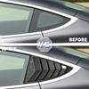 Car Rear Window Shutter Cover Trim Window Louver Side Vent Trim Sport Style For Tesla Model 3 2017-2025 Accessories