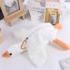 Plush Toys White Goose Pen Bag Pencil Pouch Stationery Storage Bag Back To School