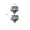 Animal Tattoo Sticker Tiger Head Wolf Head Geometric Shape Wind Set Water Transfer Flower Arm Sticker