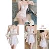 Pink Satin Sleep Dress With Pure Comfort And Elastic Fit For Women