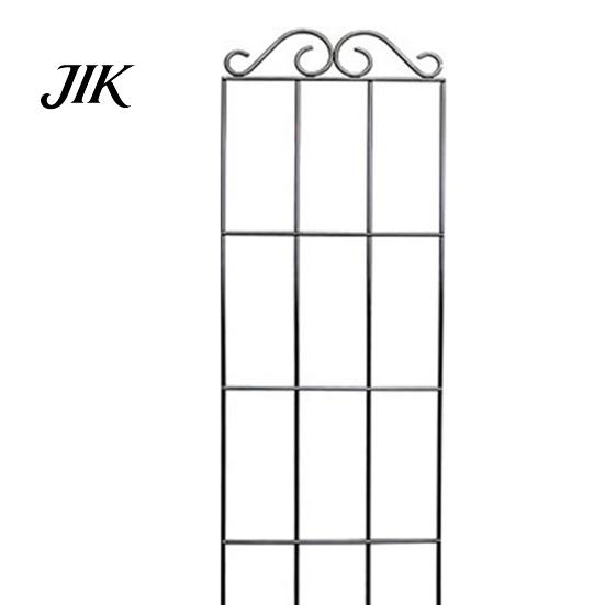 Weather-resistant Plant Trellis Metal Garden Climbing Plants Frame Decorative Support for Clematis Roses Outdoor Indoor Use Structure