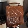 Рюкзак из масляного воска, женская новая модная нишевая сумочка, студенческая школьная сумка в лунном стиле, женская сумка