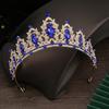 Невеста Корона Головной убор День рождения Свадебная повязка на голову Ювелирные изделия Королева Свадебный сплав Головной убор Аксессуар для волос Корона