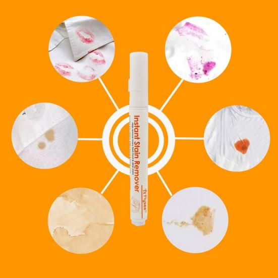 Ручка для удаления пятен, экологически чистая, без запаха, эффективная, безопасная в использовании, компактная портативная ручка для отбеливания ткани для одежды