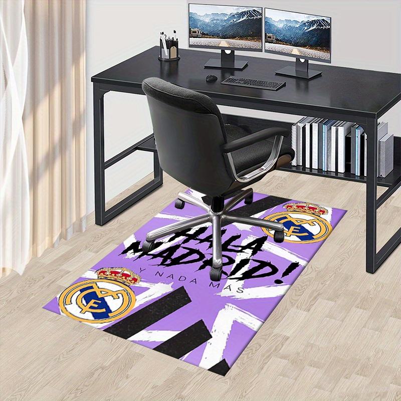 1 шт. Реал Мадрид, Футбольный клуб, Спортивная команда, Ковер для офиса, Мягкий полиэстер, Коврик для прихожей, Моющийся, Не