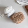 Плюшевая линейная собака с бантом для AirPods 4 Apple Bluetooth 2/3 поколения AirPods Pro 3 чехол для наушников