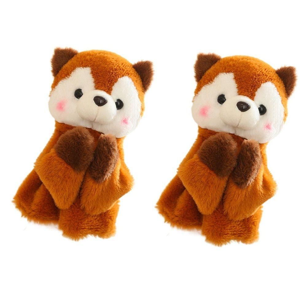 1/2 шт. Смешной со звуком Боксерский пес Битва Необычные подарки Хаски Голосовая ручная кукла