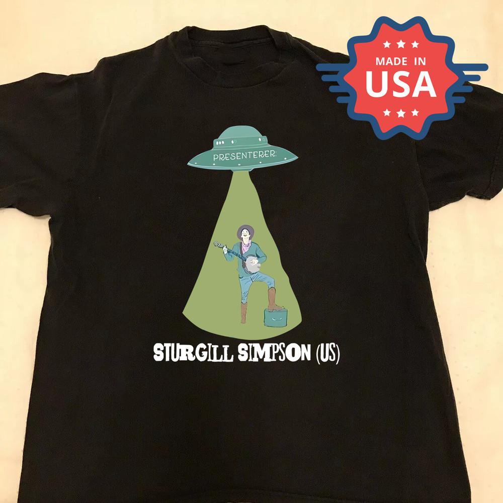 Sturgill Simpson Presenterer Cotton Shirt Unisex Concert S to 5XL EL387 Unisex T-Shirt