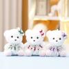 Plush Bear Toy Cute Doll For Girls Bag Pendant Gift Accessory