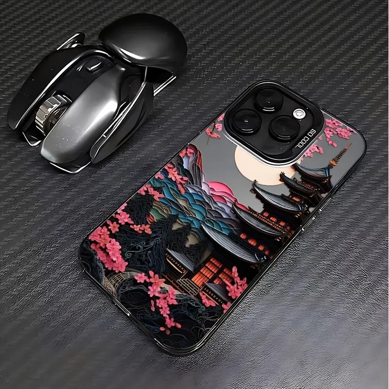 Красивая чехол для телефона с узором «Пейзаж» Подходит для iPhone 17 16 15 14 13 12 11 Pro/Max/Plus Защита от падений и ударов