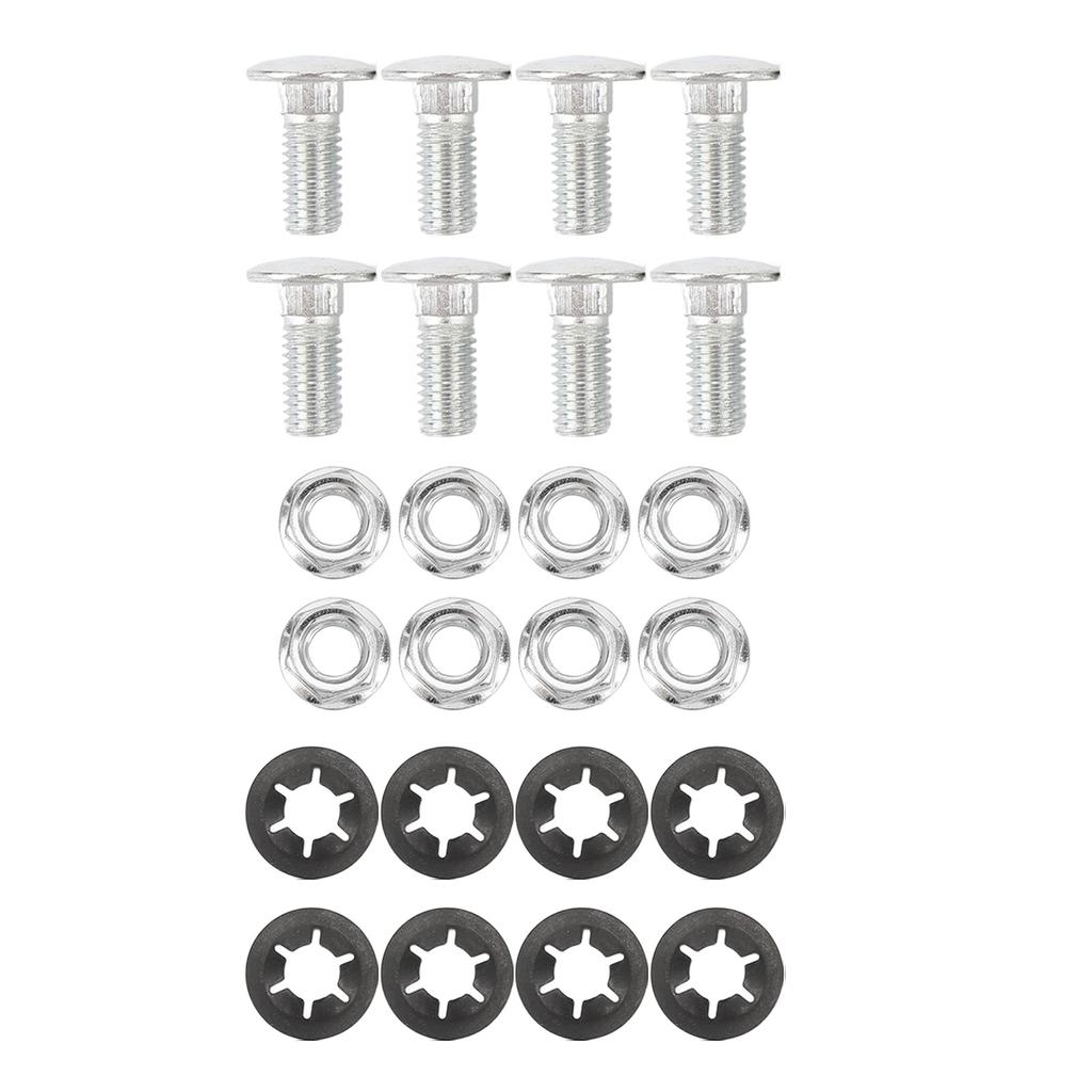 Комплект винтов для защиты топливного бака. Металлическая защита от шума и трения. Повышенная безопасность. Защита топливного бака.