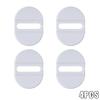 4pcs Car Lock Scratch-resistant Protective Cover Sticker Car Door Closing Shock Absorbing Pad Car Door Lock Anti-Collision Cover