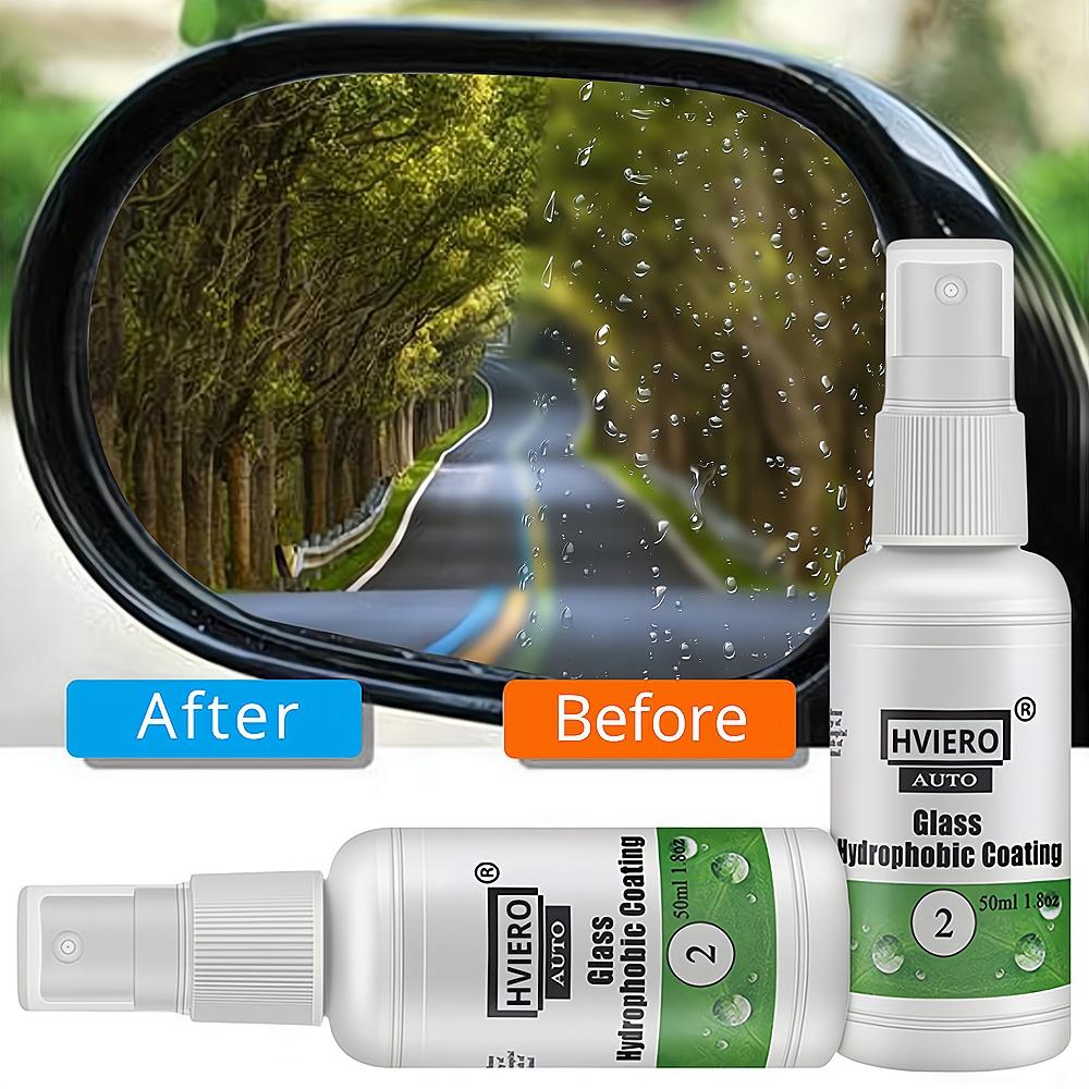 High Quality Auto Care HVIERO-2 Car Glass Rainproof Agent Nano Auto Glass Hydrophobic Coating Automobile Car Cleaning