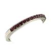Silver Ring 'Goddess' Silver Ruby (rhodium) - 2 Mm