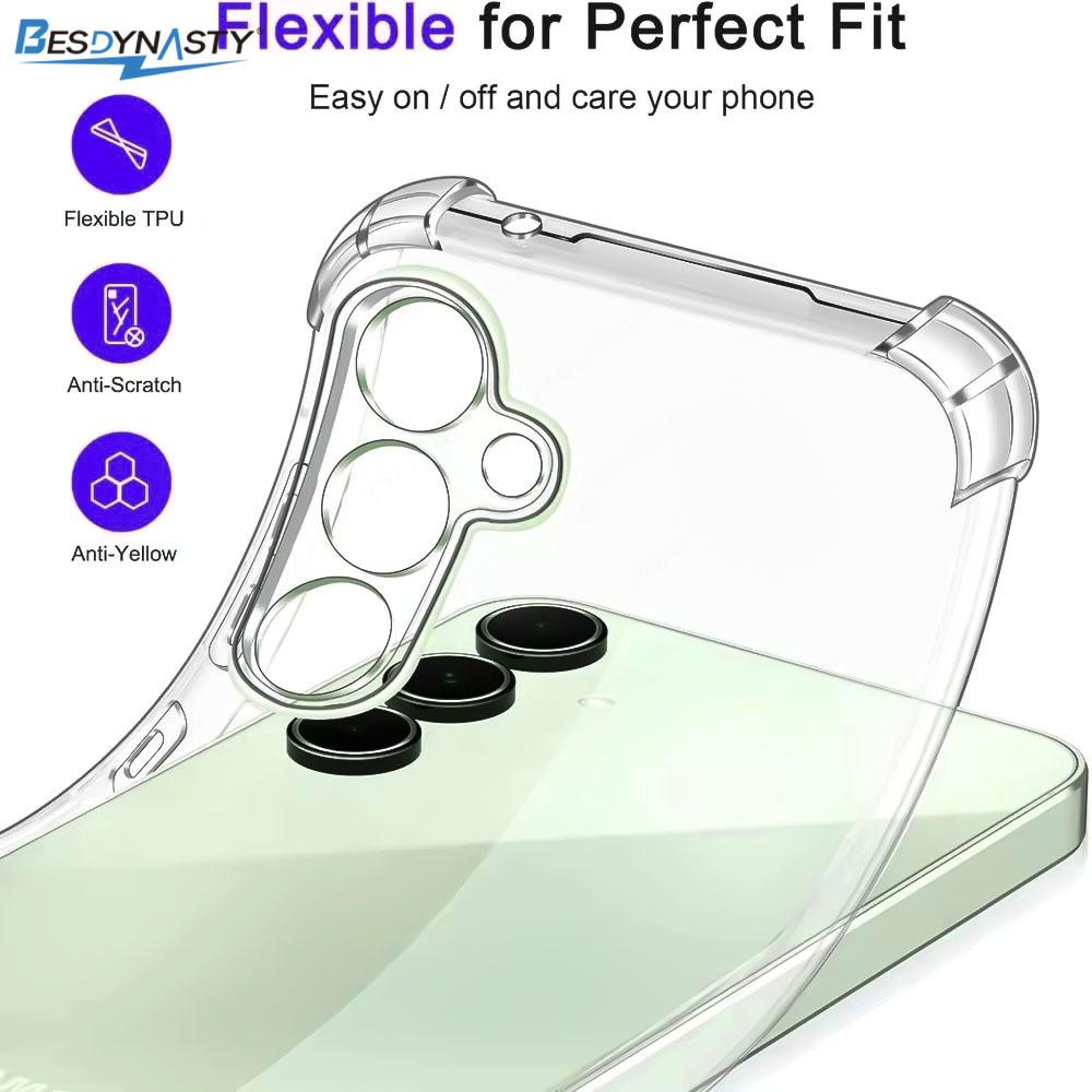 AirBag Shockproof Protector Case For Samsung A56 A16 A36 A26 A53 A55 A15 A35 A25 A52 A17 A54 A34 A24 A14 Transparent Phone Cover