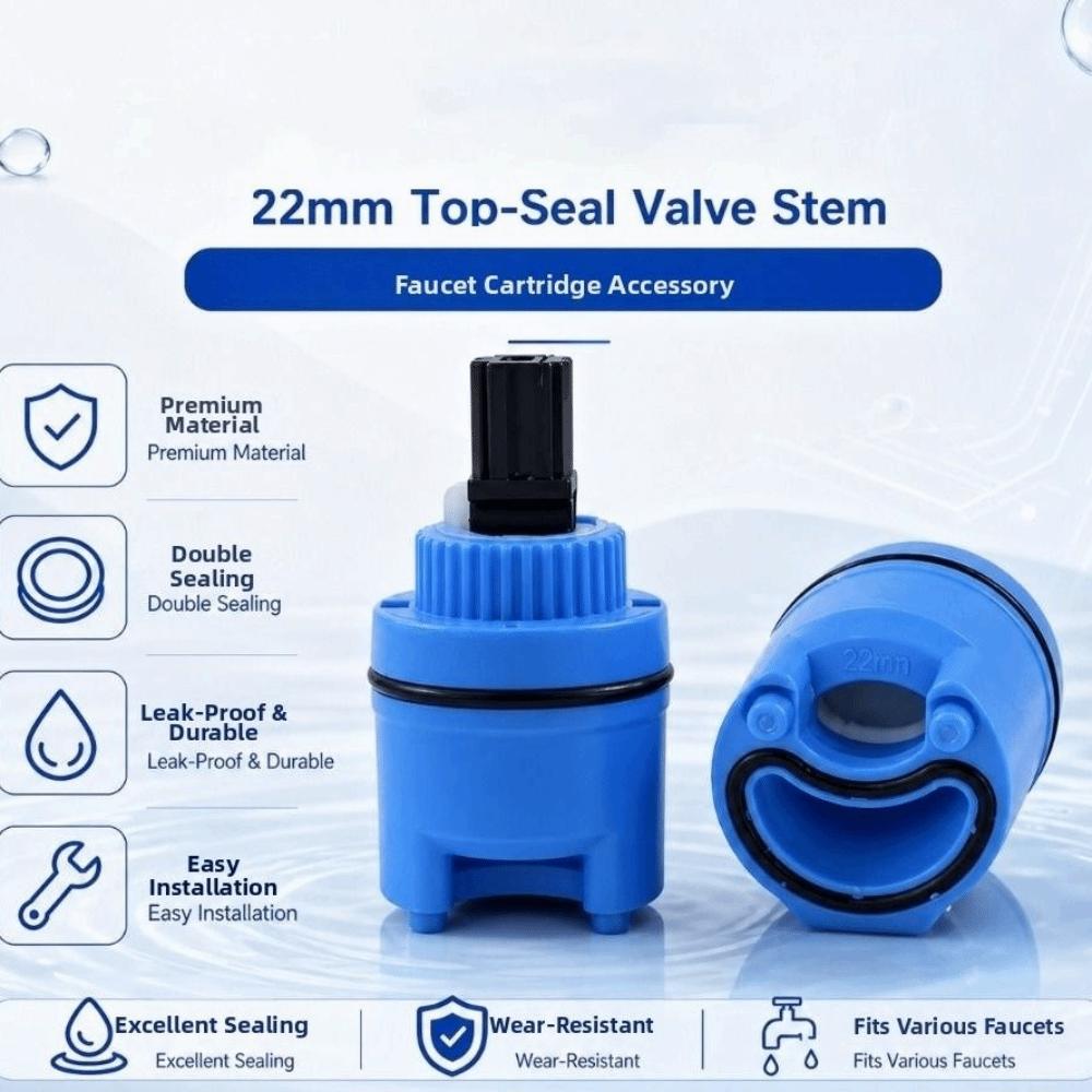 Leak Proof Faucet Valve Core 22mm Size Mixed Shower Switch Faucet Cartridge Shower Room