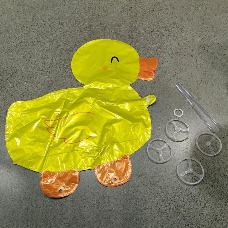 4D Мультяшные Фольгированные Шары Слон Стоячий Ходячий Шарик с Колесом для Украшения Детской Вечеринки по случаю Дня Рождения, Детского Праздника