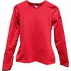 Pro Fleece Теплая Тренировочная Беговая Футболка с Длинным Рукавом Женские топы 620430-696