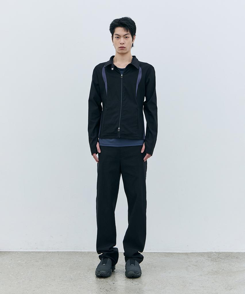 ROWM Contrast Panel Jacket (Black)
