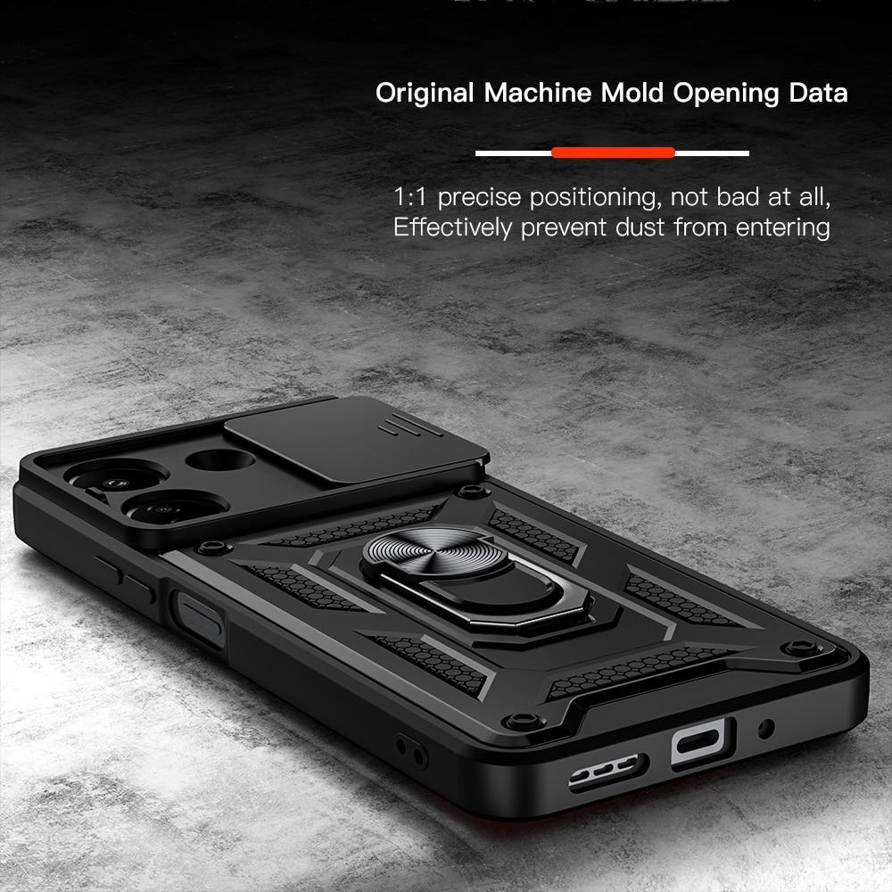 KEYSION Противоударный защитный чехол для Xiaomi POCO C65 C51 C50, защитное кольцо для камеры, чехол-подставка для телефона Redmi 13C 12C 10C