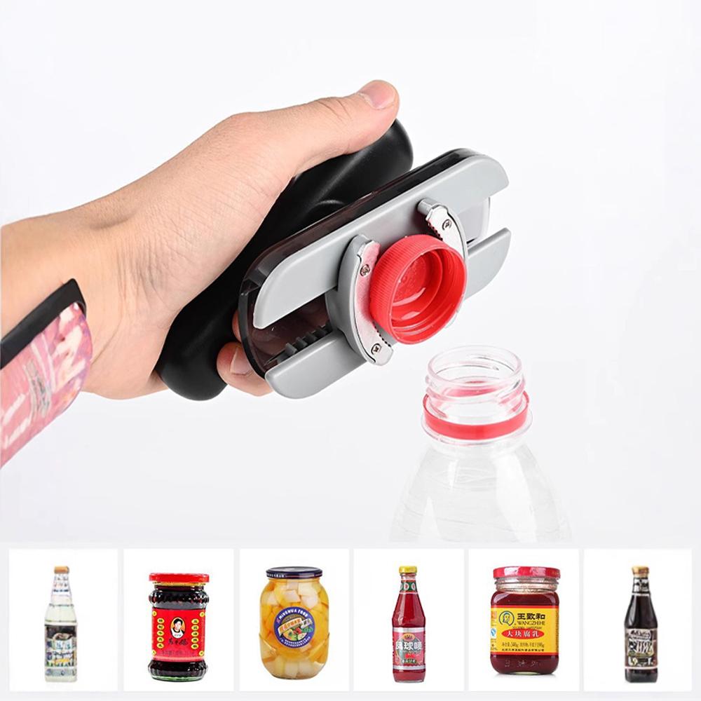 Adjustable Jar Opener Stainless Steel Bottle Lid Opener for Weak Hands Easy Grip Metal Can Opener Kitchen Accessories 6