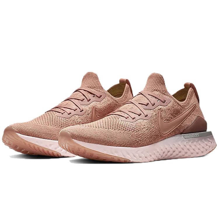Nike Epic React Flyknit 2 Розовое золото BQ8928-600