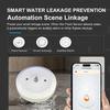 Датчик протечки воды Zigbee Умный дом Детектор затопления Перелив Сигнализация Удаленный мониторинг через приложение Tuya Smart Life Поддерживает Home Assistant Z2M