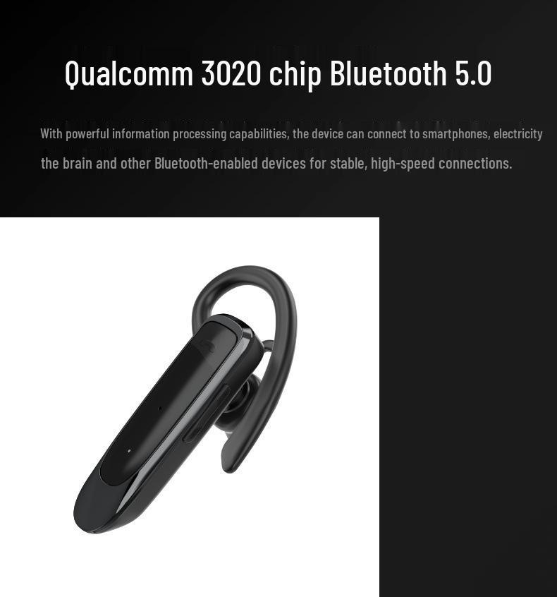 Беспроводные Bluetooth-наушники K30 с клипсой, шумоподавлением и поддержкой голосовых вызовов