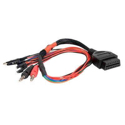 Распиновка кабеля для MPPS V13 V21 OBD OBD2 Диагностический адаптер Кабель с тремя ядрами Стабильная работа