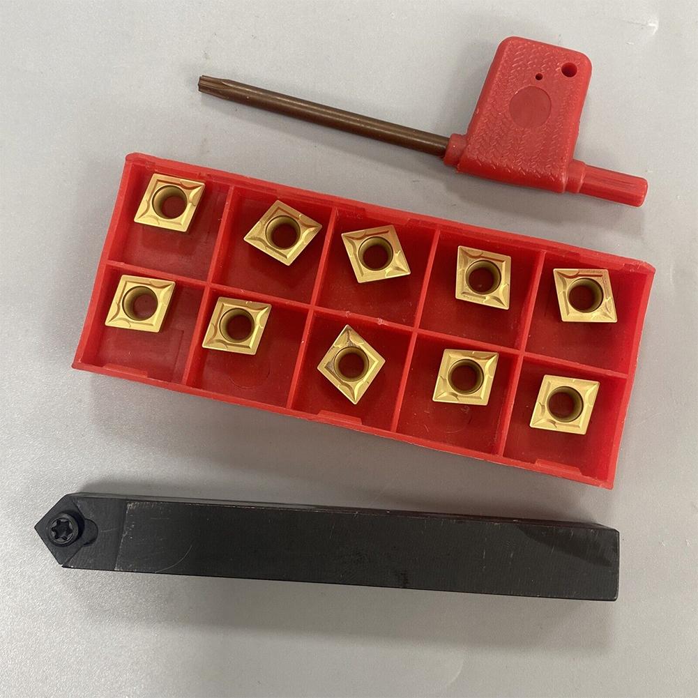 CCMT09T304 Держатель твердосплавного прочного держателя для чистовой обработки Вставка токарного станка