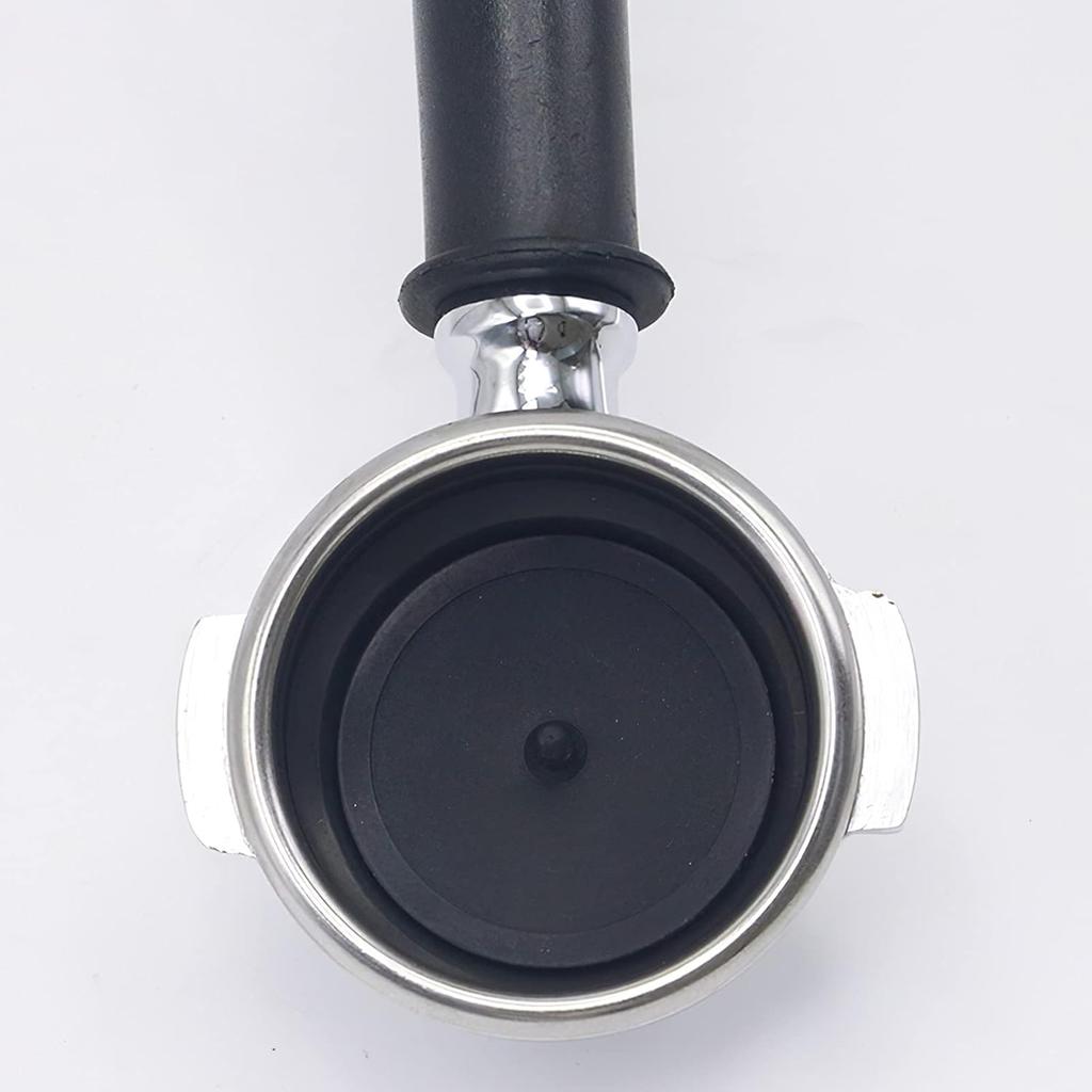 2Pcs Blind Filter Backflush Disk, 50MM Coffee Machine Rubber Blanking Disc for Backflushing Espresso Machines Cleaning