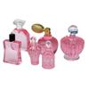 6Pcs/Set Pink/blue Perfume Miniature Furniture Model Mini Doll House Perfume  Miniature Furniture