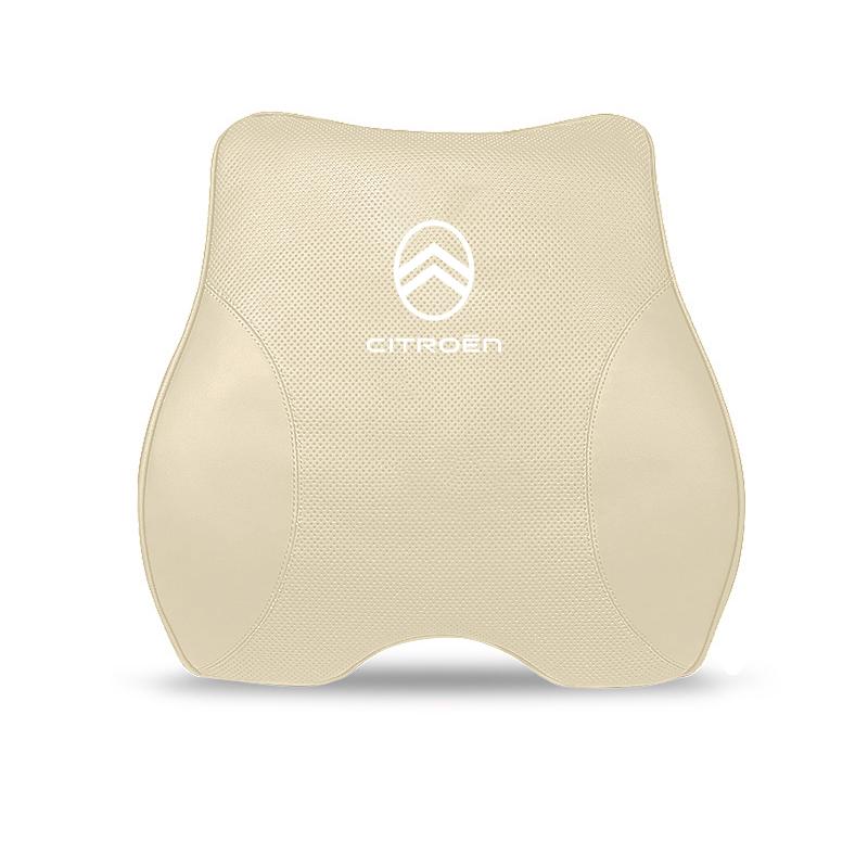 ALC1 High-end Leather Car Headrest Waist Pillow Interior Accessories For Citroen C1 DS3 C2 C3 Vts C4 Saxo C4L C5 C6 C8 Xsara C3-XR