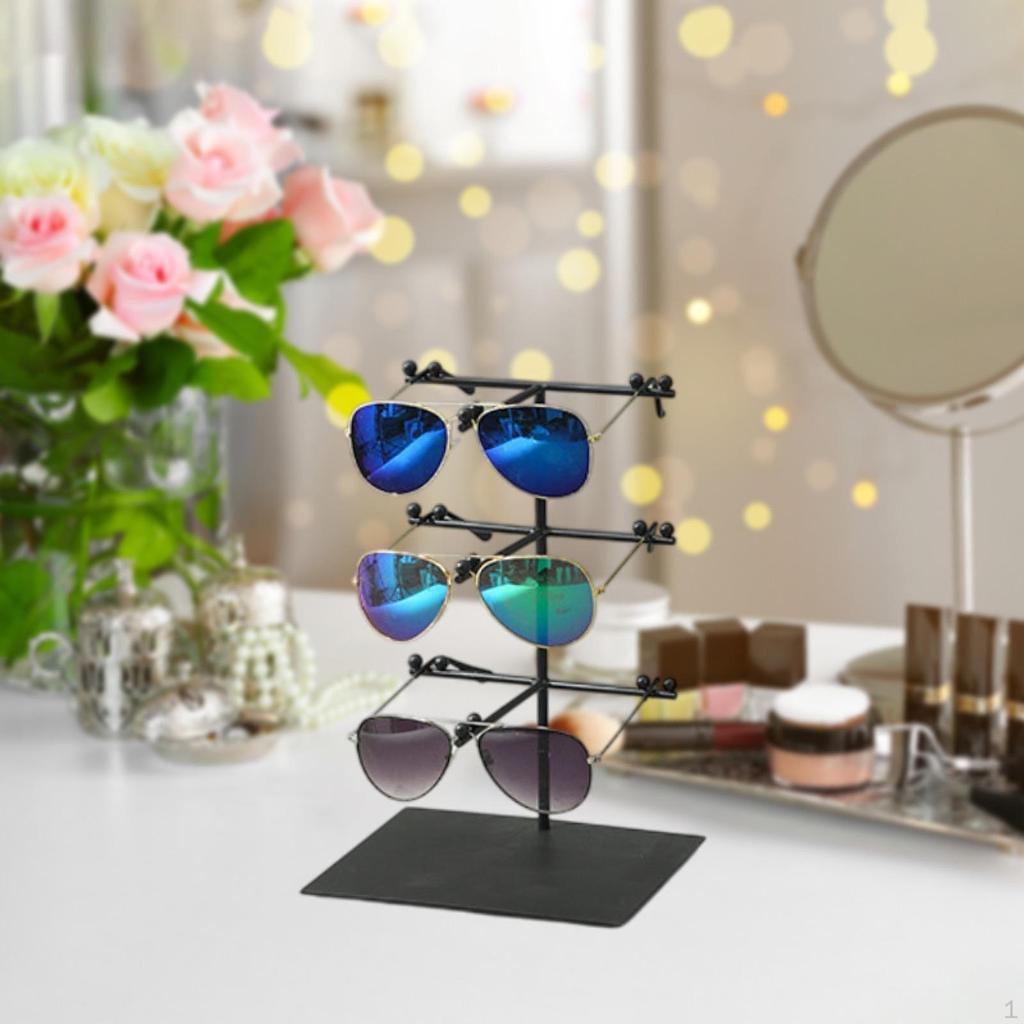 Стойка для очков Подставка для очков Металлическая оправа Съемный держатель для солнцезащитных очков Очки