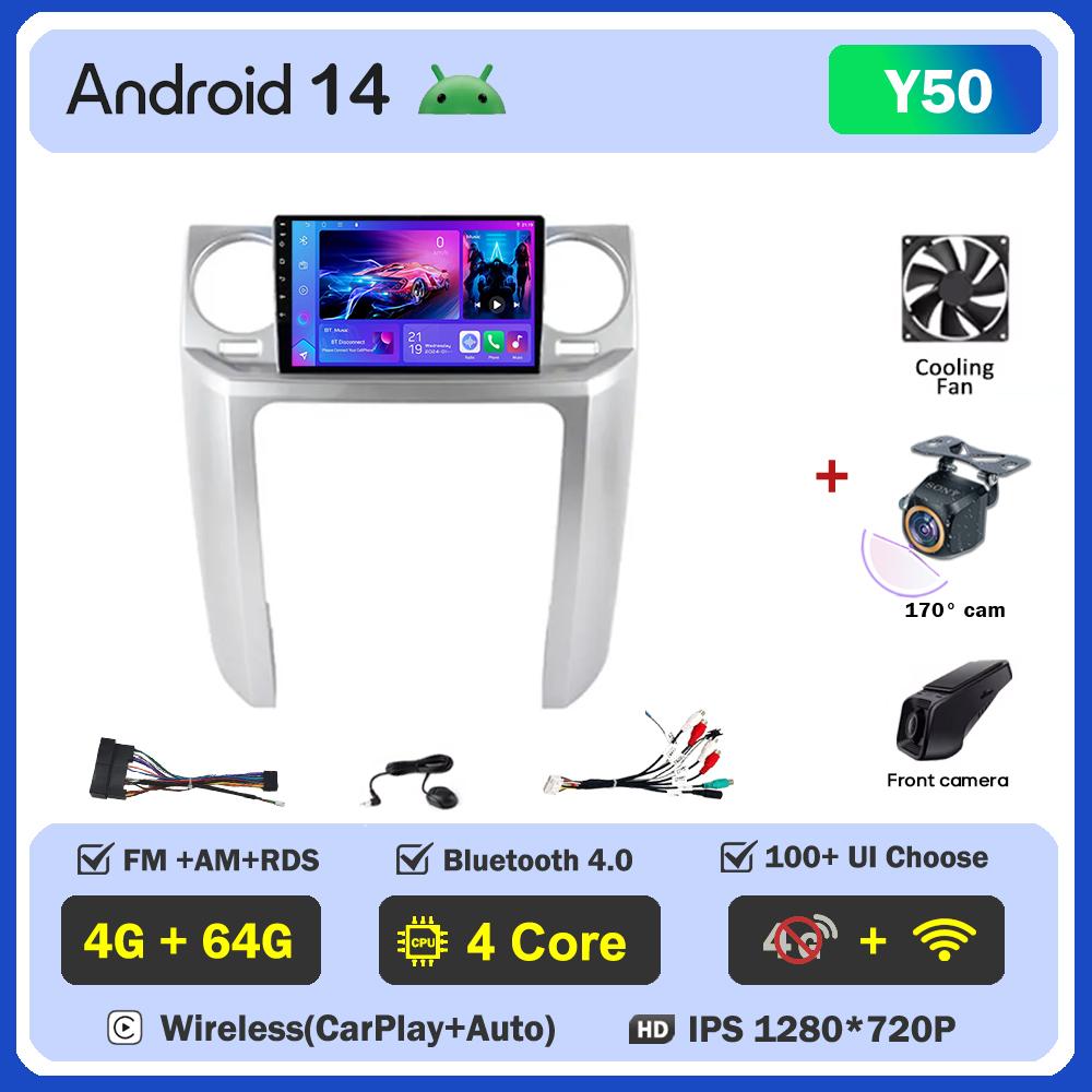 Для Land Rover Discovery 3 2004 - 2009 Carplay Auto Screen Wireless Android Auto Car Intelligent Systems AutoMotive 8 Core DSP