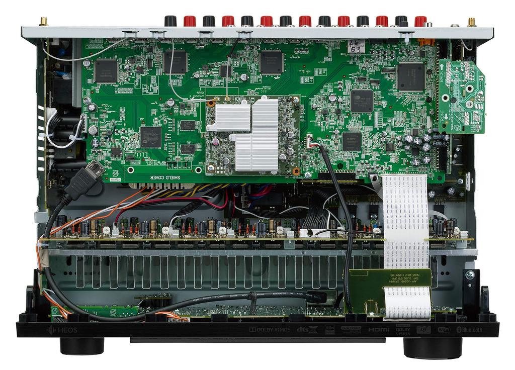 Denon AV-ресивер объемного звучания Dolby Atmos High Class Black AVR-X2600 7.2-канальный виртуализатор/средний AVR-X2600HK